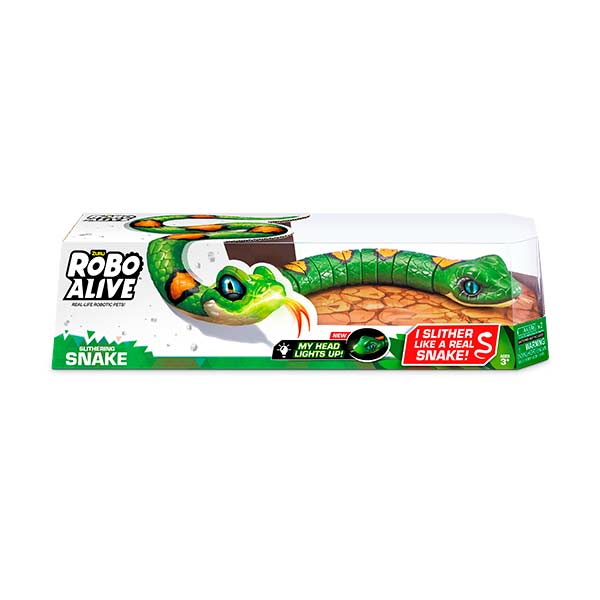 Figura Serpiente Robo Alive