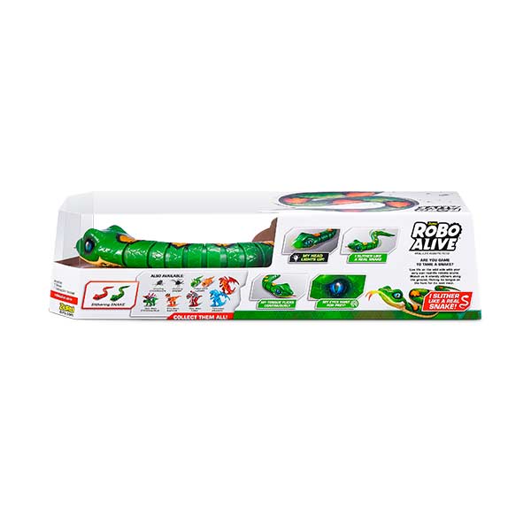 Figura Serpiente Robo Alive