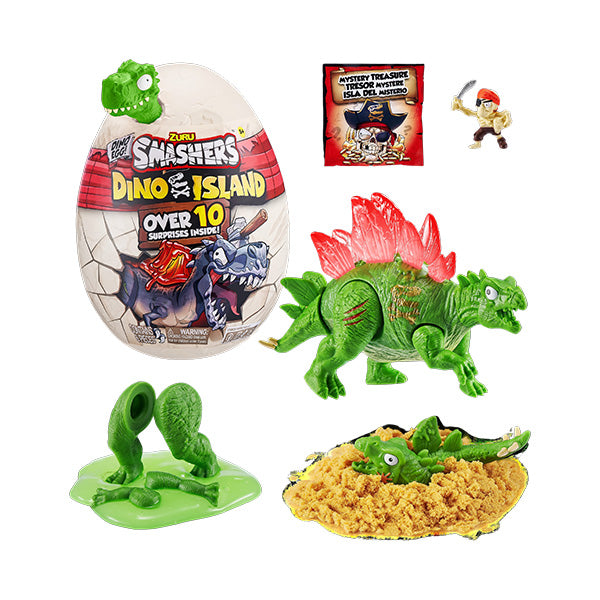 Dino island mini egg sorpresa Smashers