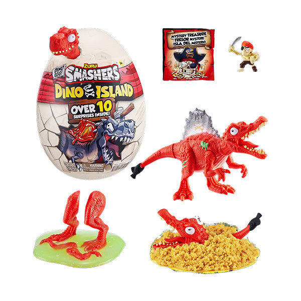 Dino island mini egg sorpresa Smashers