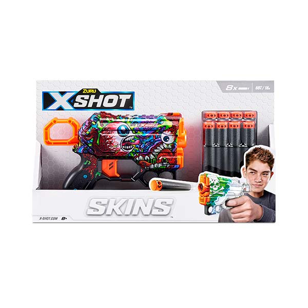 Lanzador de dardos skin x-shot