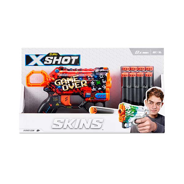 Lanzador de dardos skin x-shot