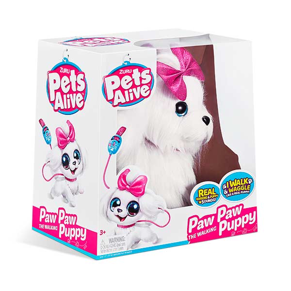 Figura cachorro Lil' Paw Paw Pets Alive