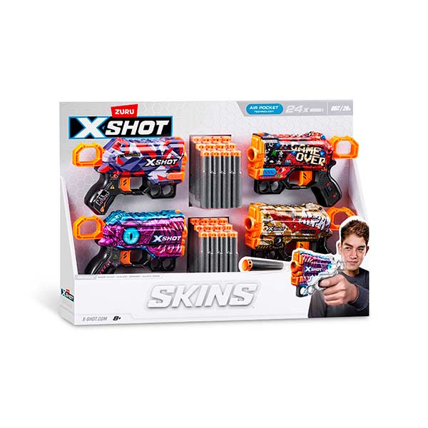 Lanzador skins menace X-Shot