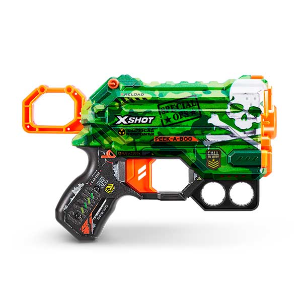 Lanzador skins menace 24 dardos X-Shot