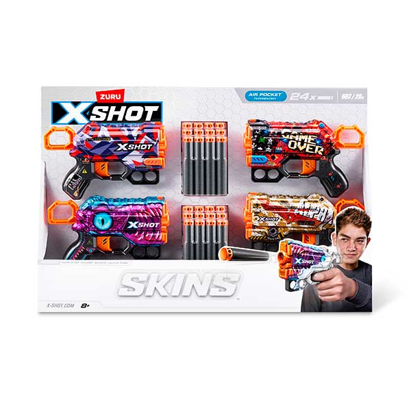 Lanzador skins menace X-Shot