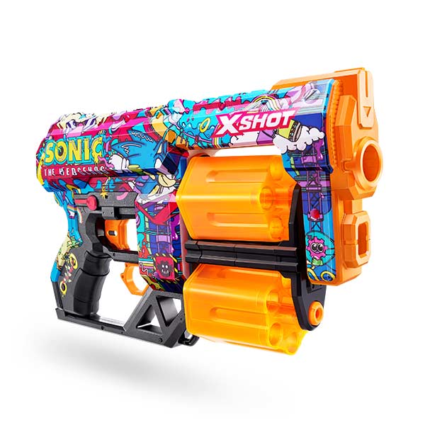 Lanzador dart blaster sonic 12 dardos X-Shot