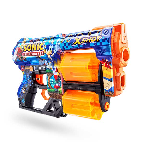 Lanzador dart blaster sonic 12 dardos X-Shot