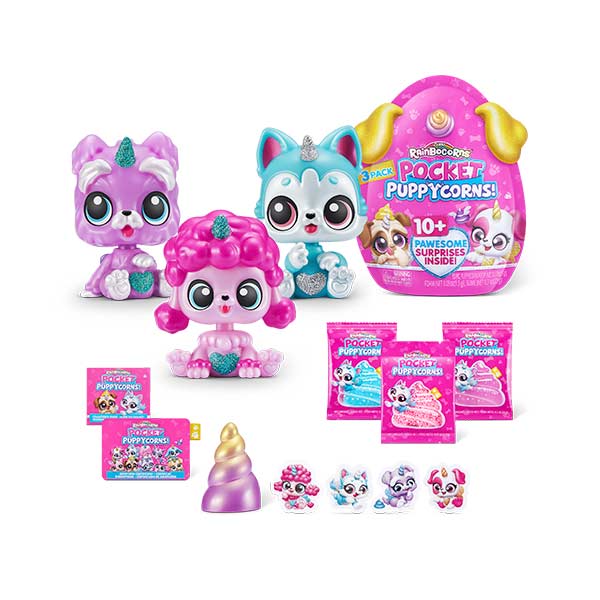 Figura Puppycorns sorpresa Rainbocorns