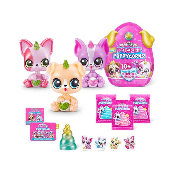 Figura Puppycorns sorpresa Rainbocorns