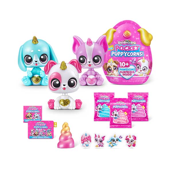 Figura Puppycorns sorpresa Rainbocorns