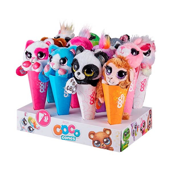 Peluche en cono Coco surprise