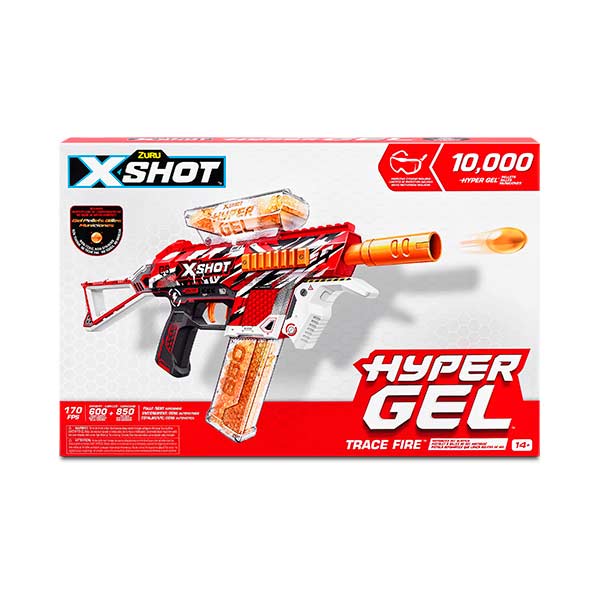 Lanzador hyper gel trace fire X-Shot