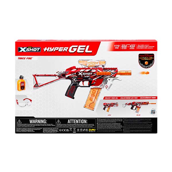 Lanzador hyper gel trace fire X-Shot