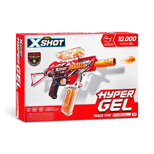 Lanzador hyper gel trace fire X-Shot