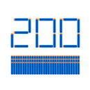 Bolsa de 200 dardos insanity X-Shot