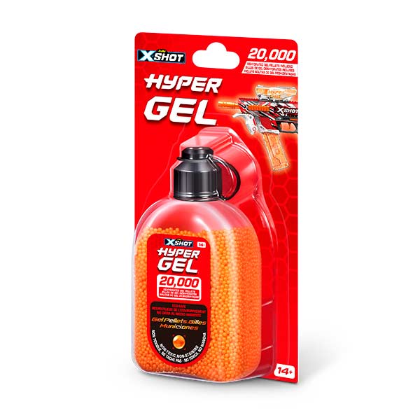 Recarga hyper gel 20.000 bolitas X-Shot