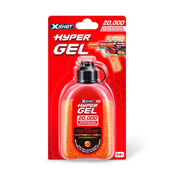 Recarga hyper gel 20.000 bolitas X-Shot