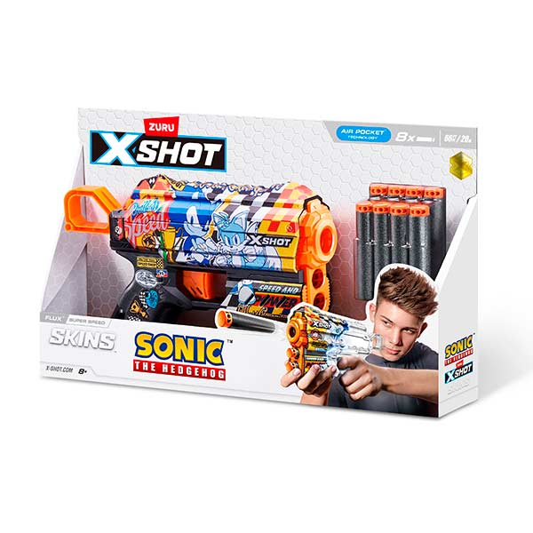 Lanzador skins flux Sonic X-Shot