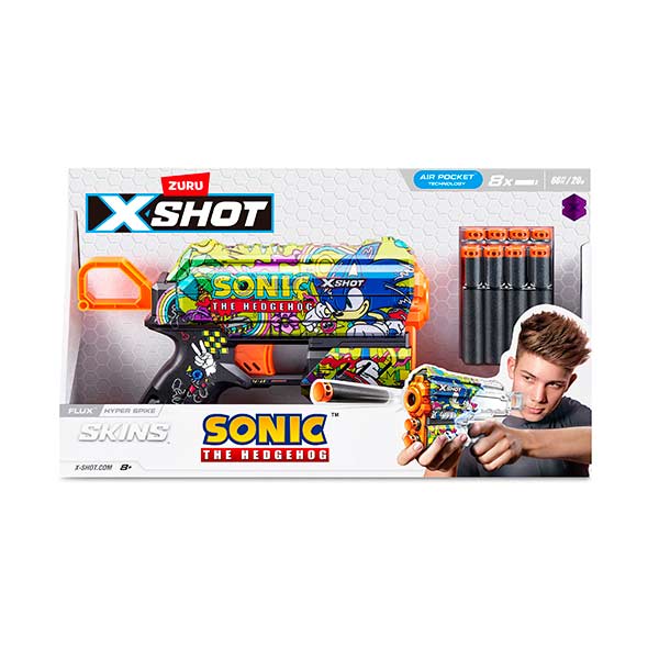 Lanzador skins flux Sonic X-Shot