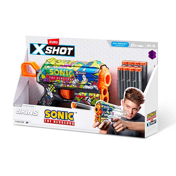 Lanzador skins flux Sonic X-Shot