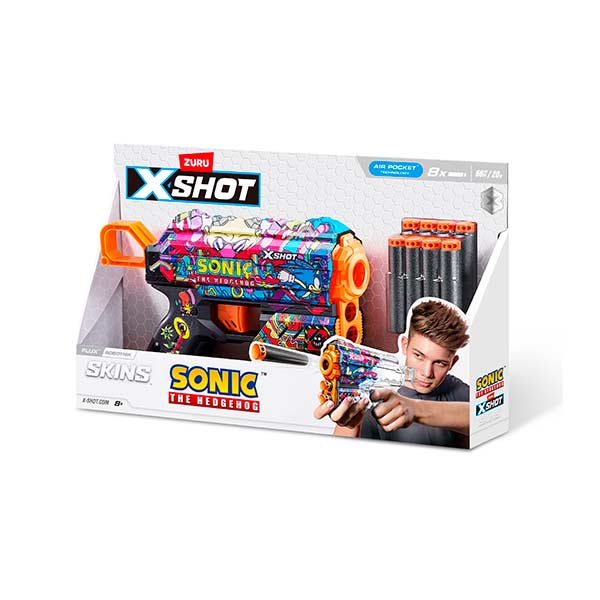 Lanzador skins flux Sonic X-Shot
