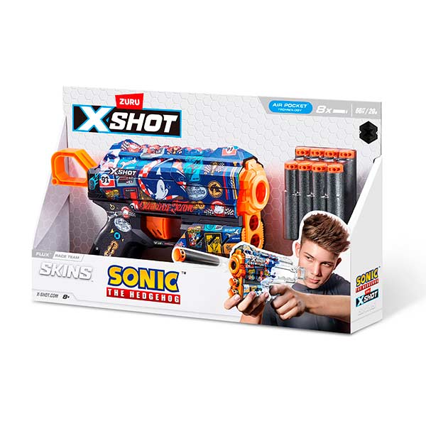 Lanzador skins flux Sonic X-Shot