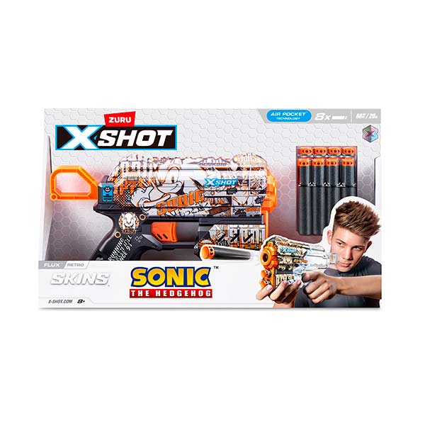Lanzador skins flux Sonic X-Shot
