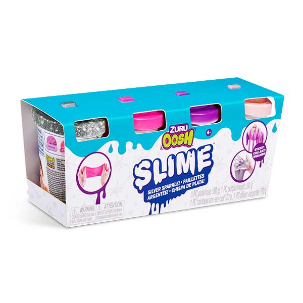 Set slime magnético 4 piezas Oosh