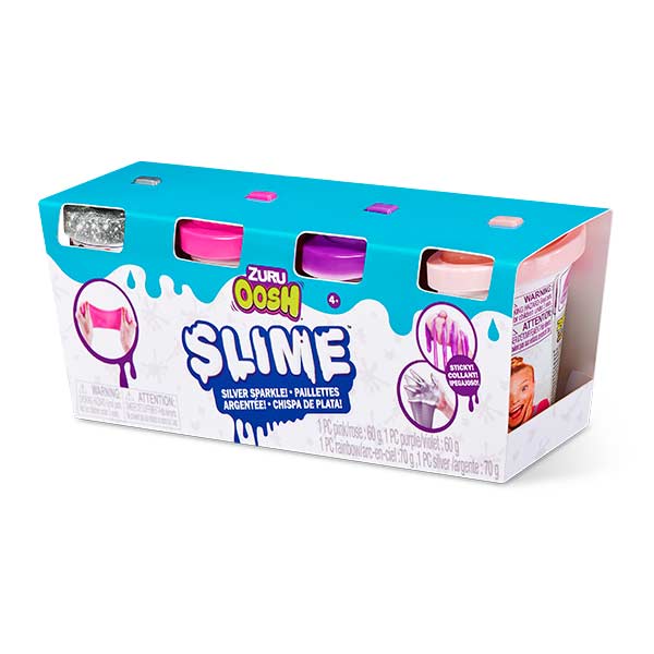Set slime magnético 4 piezas Oosh