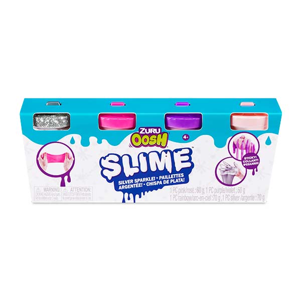 Set slime magnético 4 piezas Oosh