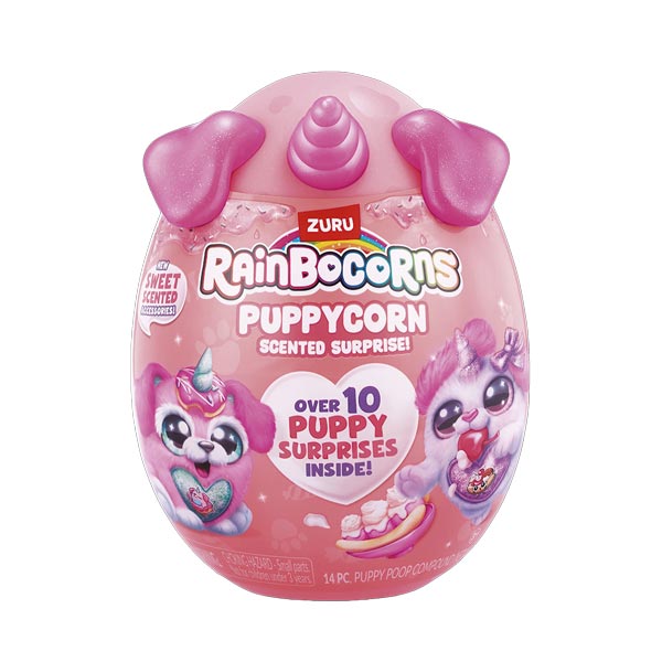 Figura Puppycorn 10 sorpresas Rainbocorns