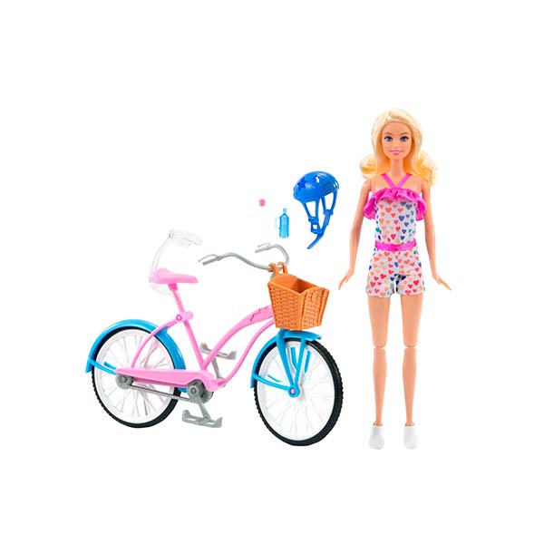 Barbie Paseo en Bicicleta Muñeca