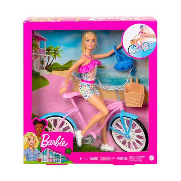 Barbie Paseo en Bicicleta Muñeca