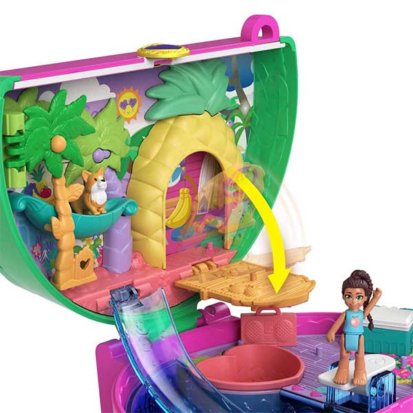 Polly Pocket estuche aventura de sandía