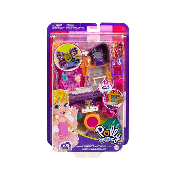 Polly Pocket estuche mariposa musical
