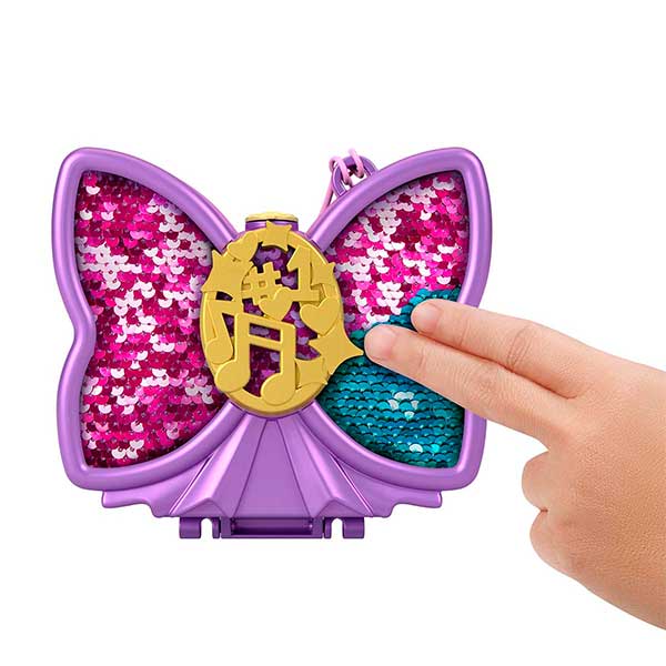 Polly Pocket estuche mariposa musical