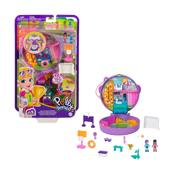 Polly pocket estuche balón fabuloso