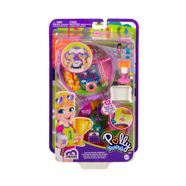 Polly pocket estuche balón fabuloso