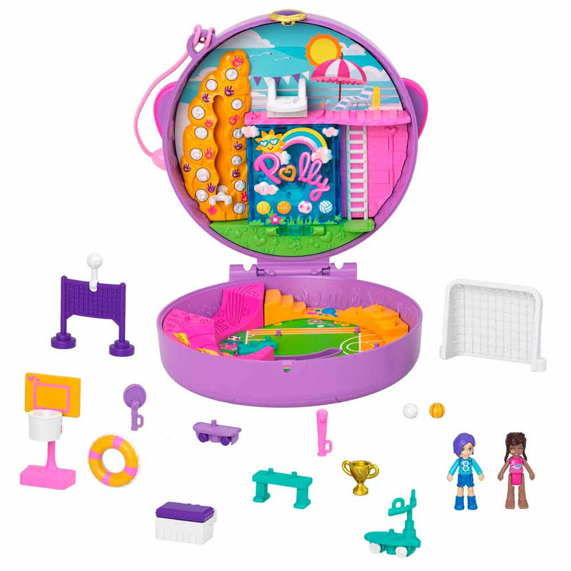 Polly pocket estuche balón fabuloso