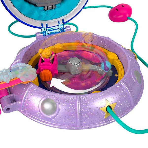 Polly Pocket compacto castillo espacial