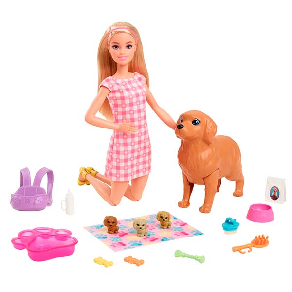 Barbie Sisters & Pets Cachorros Recién Nacidos