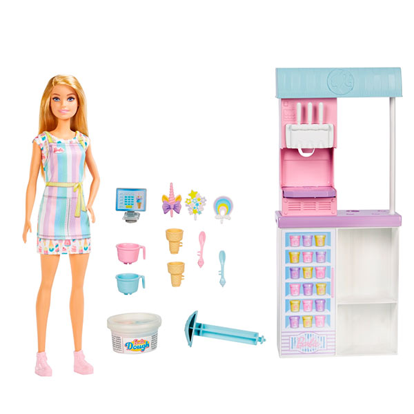 Barbie Careers Set Heladería con Muñeca