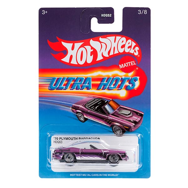 Hot Wheels Die Cast Basics Ultra Hots Asst.