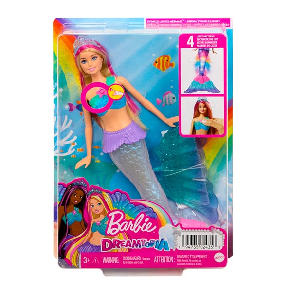 Barbie Dreamtopia Sirena Luces Brillantes