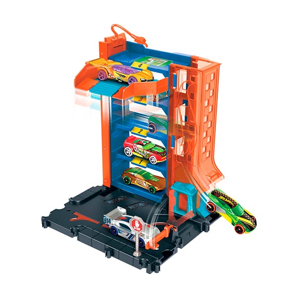 Hot Wheels City garage de la ciudad