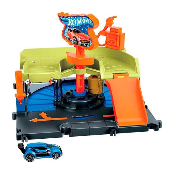 Hot Wheels City Autolavado de la ciudad