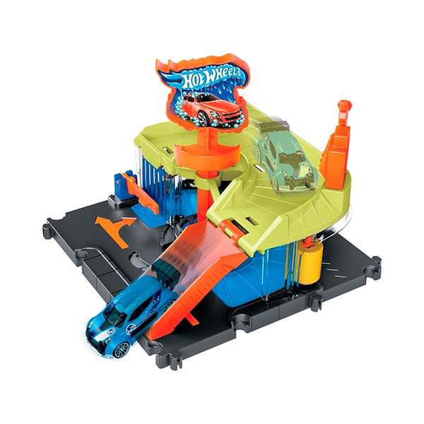 Hot Wheels City Autolavado de la ciudad