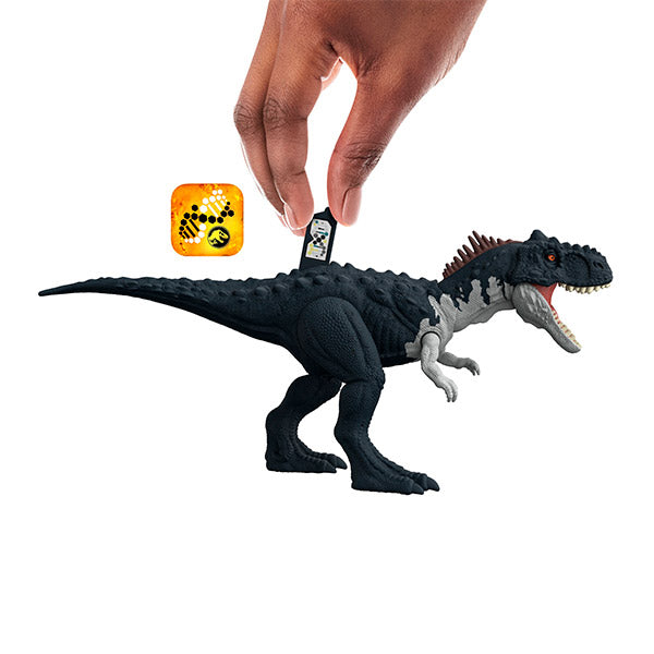 Jurassic World Rajasaurus Ruge y ataca