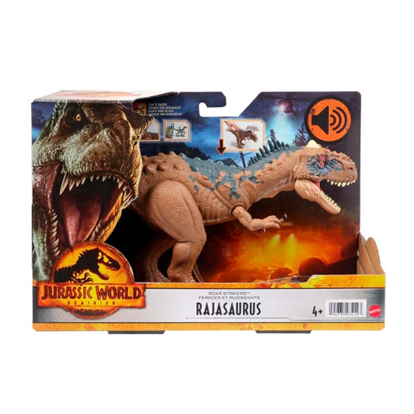 Jurassic World Rajasaurus, Ruge y Ataca